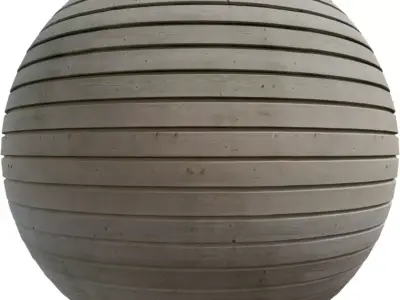 Clean Slatted Pine Deck PBR Texture Texture