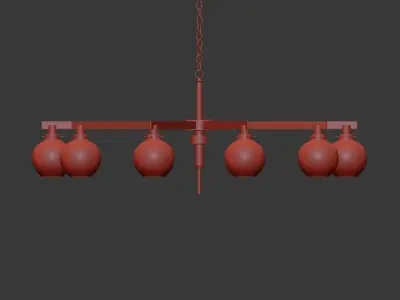 Carmella Globe PENDANT 10 3D model