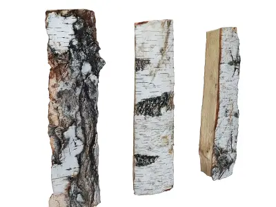 Ultra realistic  Firewood Scan  3D model