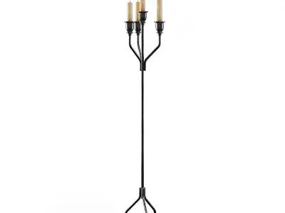 Standing Candle Holder 3D model buy