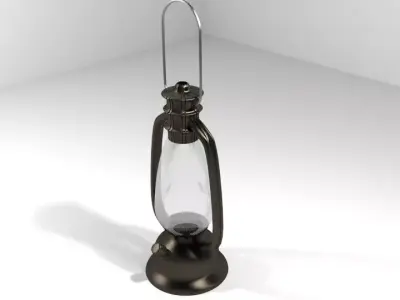 Lamp - Antique 3D model
