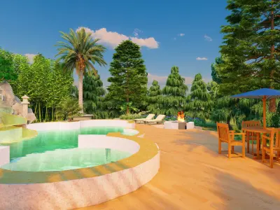Swimming Pool 3D model