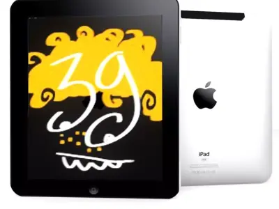 iPad 3G 3D model
