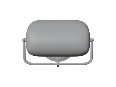 Bankers lamp 3D model