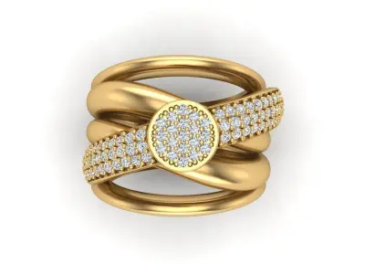 Jewelry ring 227 3D print model purchase