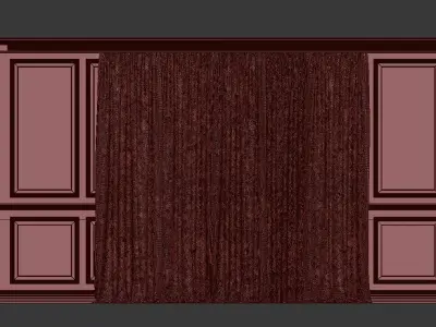 Curtain Set 194 3D model