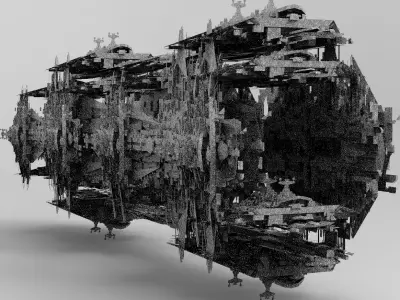 Mega city Complex  3  3D model