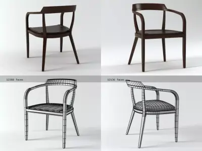 Impromptu chair 3D model