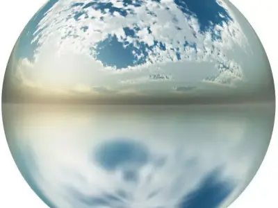 4k HDR Sunset Sky 3D model