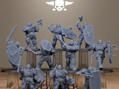 Solaris Infantry 3D print model