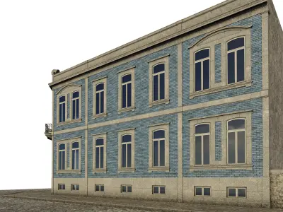 Old Townhouse II 3D model