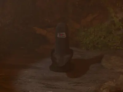 Cave Nature Scene  3D model