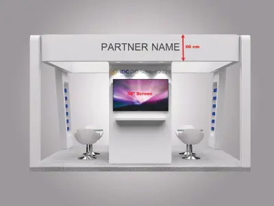 booth 6x5  3D model