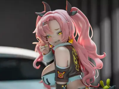 Zero Zone - Nicole Demara Static 3D model