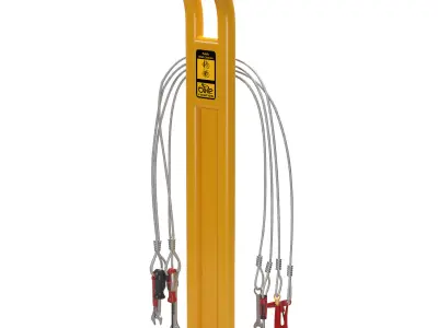 Bicycle repair station 3D model