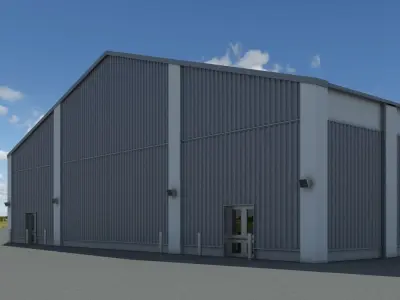 Warehouse 11 3D model