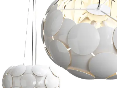 CUMULUS HUMILIS CHANDELIER Low-poly 3D model