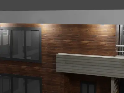 modern house  3D model