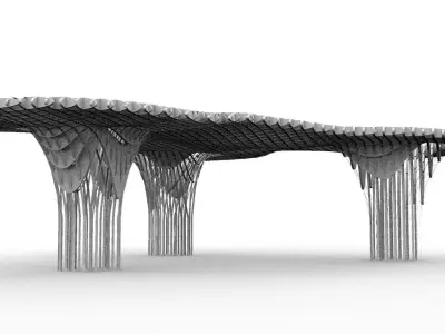 Canopy Parametric Design 3D model
