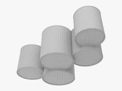 Ceiling Lamp Tk Lighting 49491 3D model