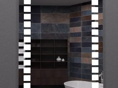 Illuminated Mirror 13 3D model