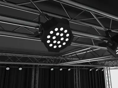 Concert Stage 5 3D model