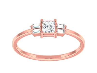 Women Ring 3D print model 40