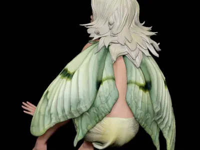 Fairy girls 3D print model