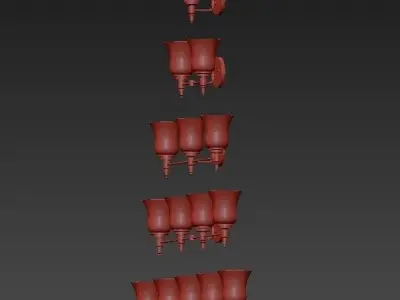 Possini Euro Design light 3D model