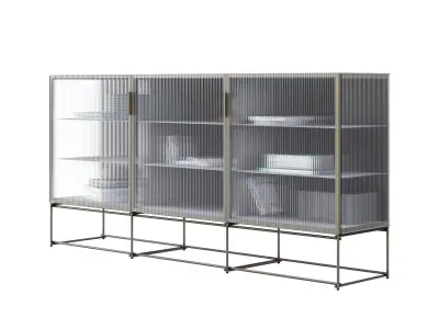 Canaletto 3 door Sideboard K6 3D model