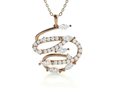 Light wt Pendant Earrings Set 3dm stl obj mtl gltf glb renders  3D print model