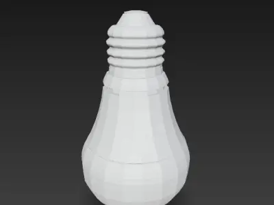 Geometric LED Bulb 3D model