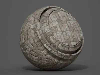 5 stone paving sbsar and 4k textures Texture