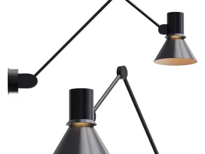 Type 80 W3 Wall Light 3D model