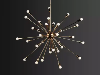 Ceiling light 3D model 122