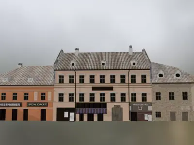 Council Square - Historic Landmark from Brasov 3D model