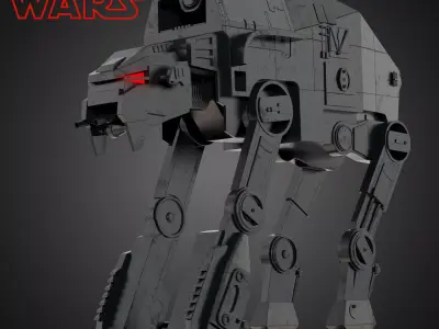 AT-M6 Star Wars All Terrain MegaCaliber Six 3D model