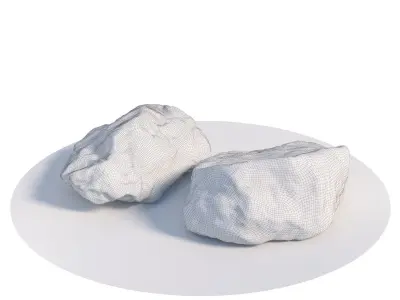 138 stone 3D model
