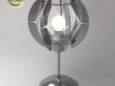 Table lamp Globo lightning 3D model