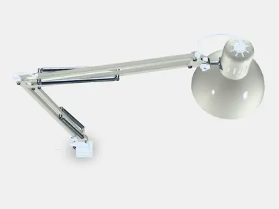 TERTIAL Work lamp Low-poly 3D model