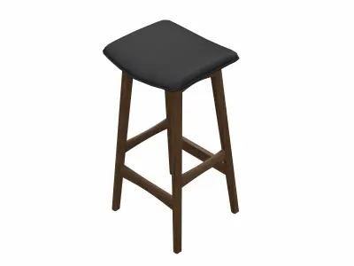 Barchair 3D model
