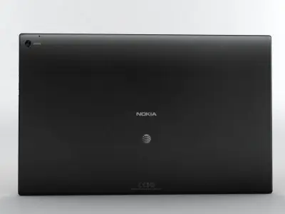  Nokia Lumia 2520 Black 3D model