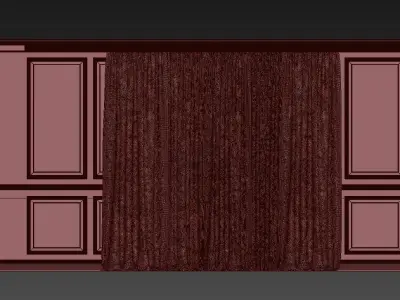 Curtain Set 294 3D model