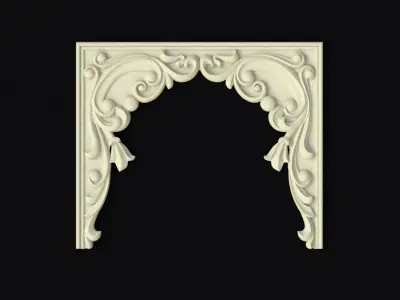dekor ornament 3D model 148