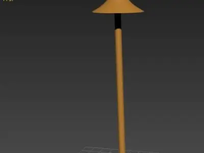 3d Lamp street 3D model