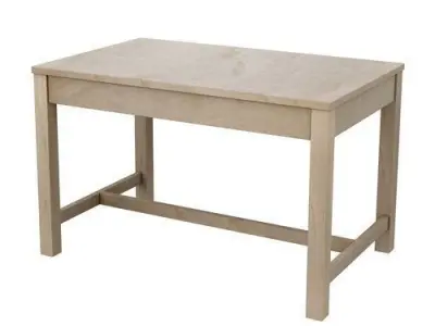 Natural Maple Vanguard Wood Bench Free 3D model