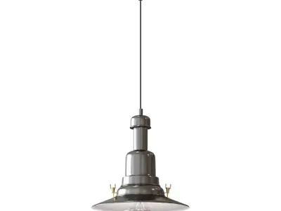 OTTAVA OTTAWA Hanging lamp aluminum 3D model