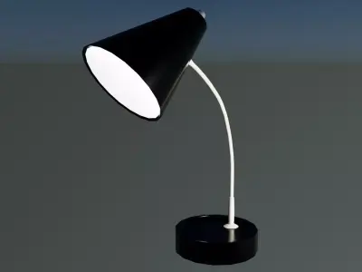 Desk Lamp Low-poly 3D model