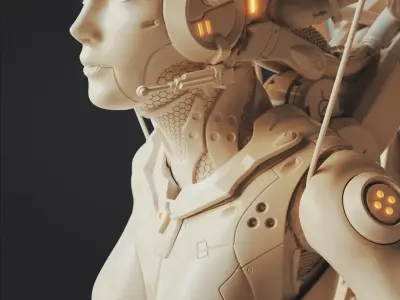 Starcraft II Adjutant - 3D Print 3D print model