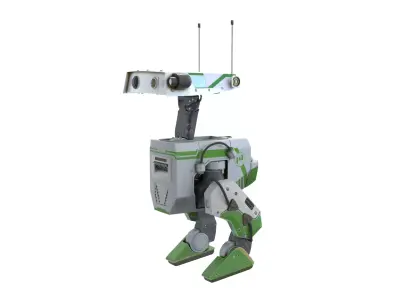 New NVIDIA and Disney Robot 3D model